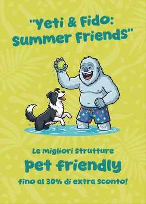 🐶 Yeti & Fido: La tua estate pet-friendly con sconti fino al 30%!