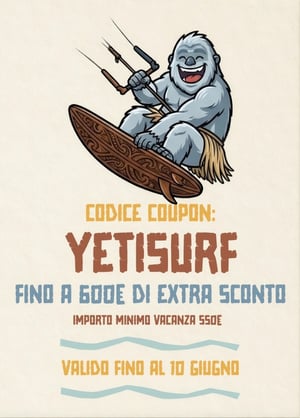 🏄🏽  Coupon YETISURF: fino a 600€ extra sulla tua prossima Vacanza