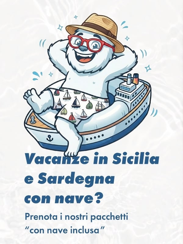 🚢 Vacanze in Sicilia e Sardegna: soggiorno e nave inclusi