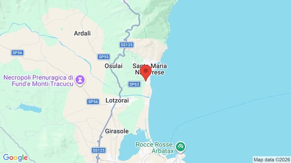 Mappa Marina Torre Navarrese Resort