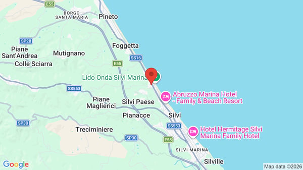 Mappa HG Hotel Orizzonte