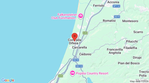 Mappa Tui Magic Life Calabria