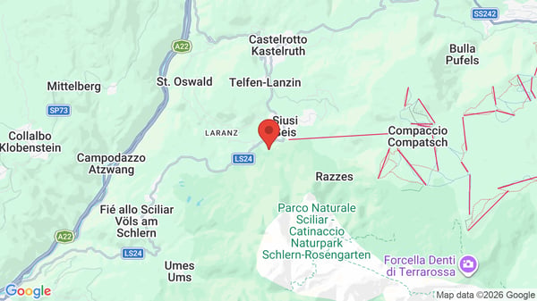 Mappa Hotel Salegg