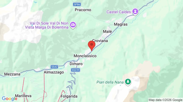 Mappa Hotel Monclassico