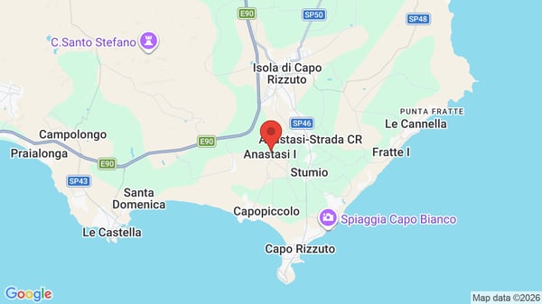 Mappa Zeta Club Capo Rizzuto - Baia dei Gigli
