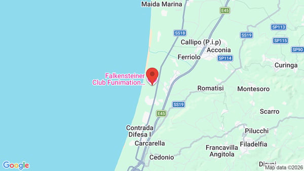 Mappa Falkensteiner Club Funimation Garden Calabria