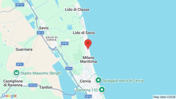 Mappa Hotel Adria