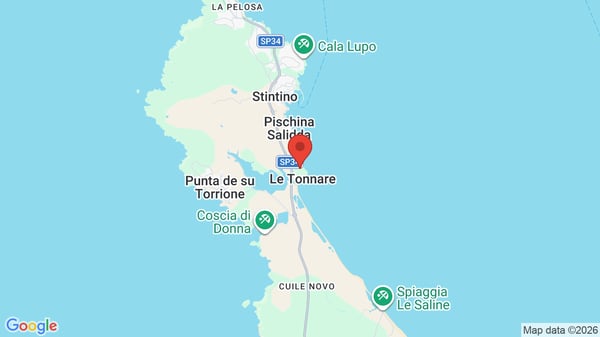 Mappa Le Tonnare di Stintino Beach Resort