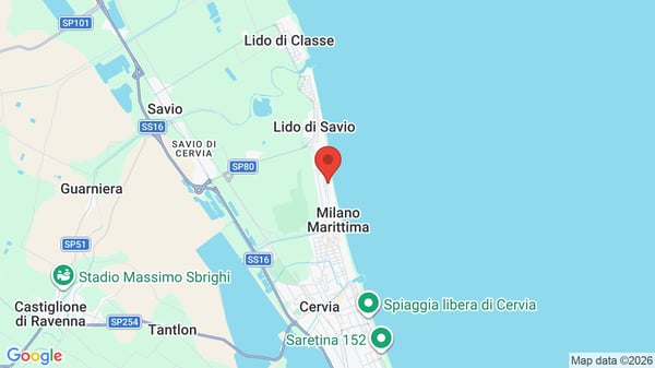 Mappa Hotel Ausonia