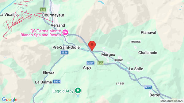 Mappa TH Courmayeur