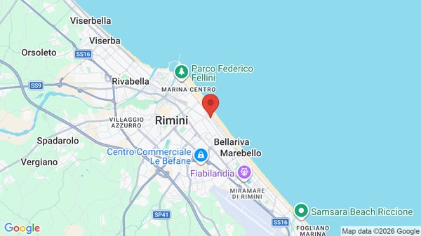 Mappa Ferretti Hotel Fantasy