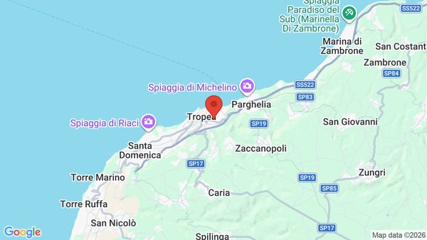 Mappa Sentido Michelizia Tropea Resort