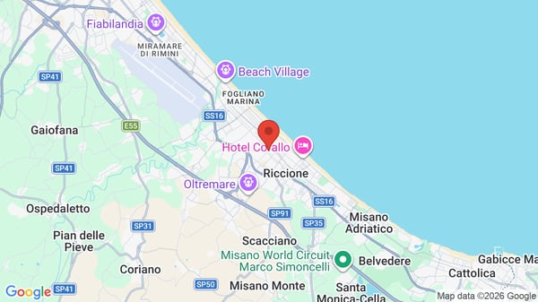 Mappa Hotel Flamengo