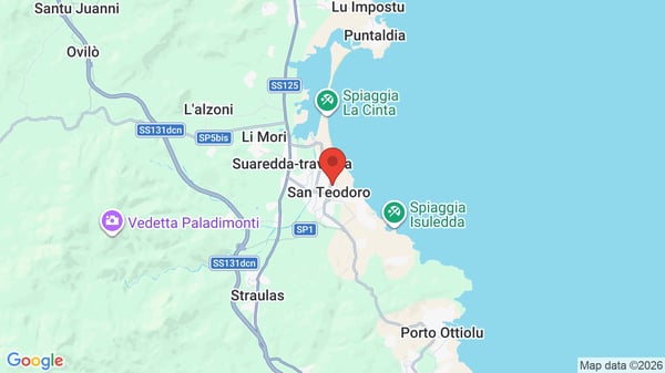 Mappa Zeta Club San Teodoro Le Rose