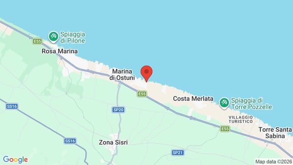 Mappa Mapo Village Plaia Ostuni