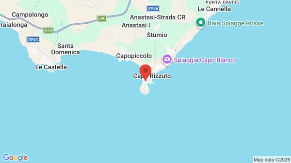 Mappa Hotel Baia Blu