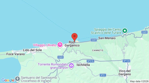Mappa La Scogliera Piccolo Hotel