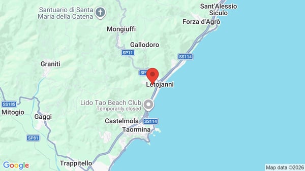 Mappa Hotel Olimpo Le Terrazze