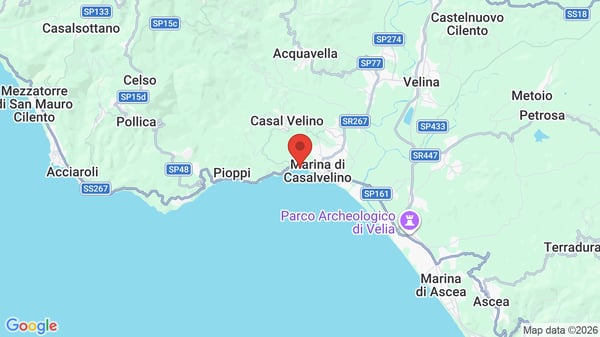 Mappa Hotel Hydra Casalvelino