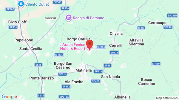 Mappa L'Araba Fenice Hotel & Resort