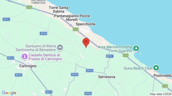 Mappa Relais Masseria Caselli