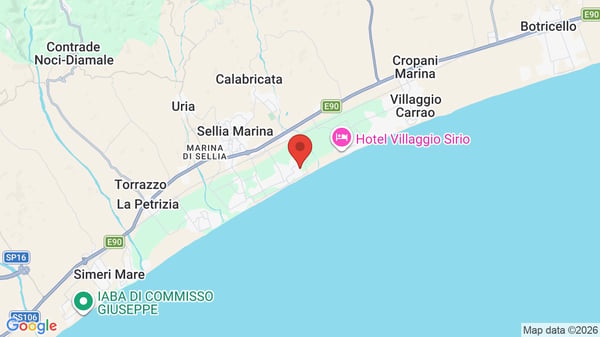 Mappa RESORT BORGO DEGLI ULIVI NATURAL VILLAGE