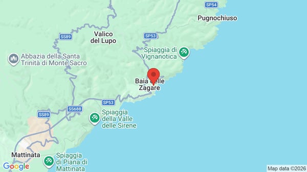 Mappa AH Baia dei Faraglioni