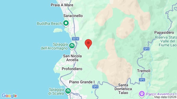 Mappa AH Hotel Club Baia di Dino