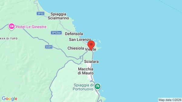 Mappa Hotel Mediterraneo