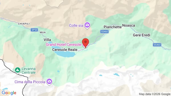 Mappa Grand Hotel Ceresole