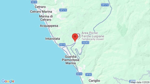 Mappa Hotels Group Terme Luigiane