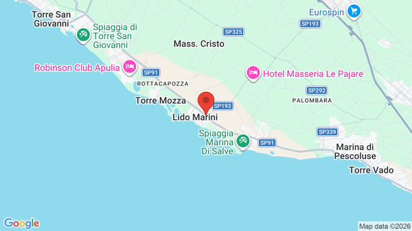 Mappa Evvai Tenuta Li Tumi