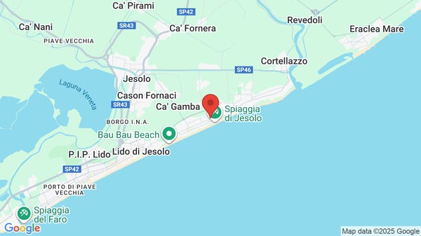 Mappa Hotel Rado