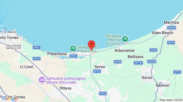 Mappa Mclub del Golfo