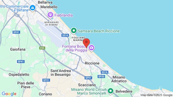 Mappa Hotel Giulietta