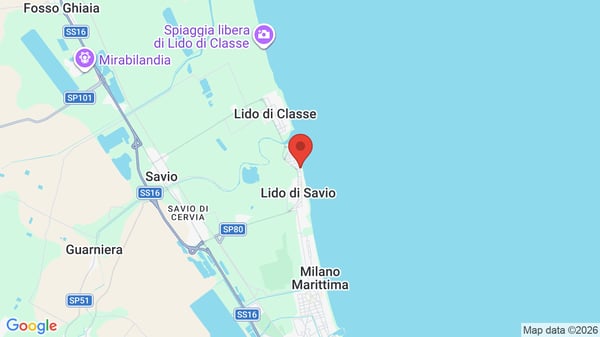 Mappa Hotel Classic Azzurro Club Vacanze