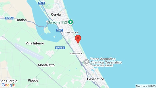 Mappa Club Vacanze In - Pinarella