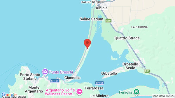 Mappa Club del Sole Orbetello Family Collection