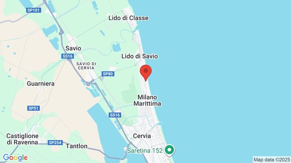 Mappa Hotel Ausonia
