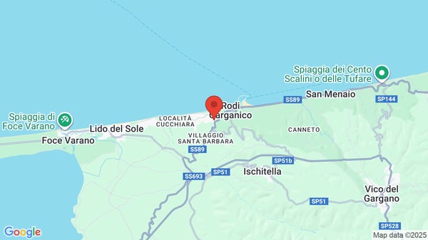 Mappa Hotel Poggio degli Ulivi