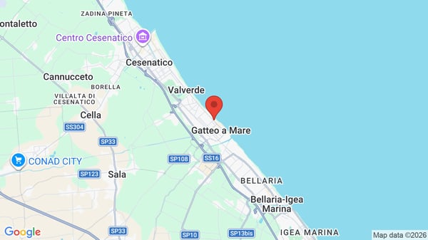 Mappa Hotel Lungomare