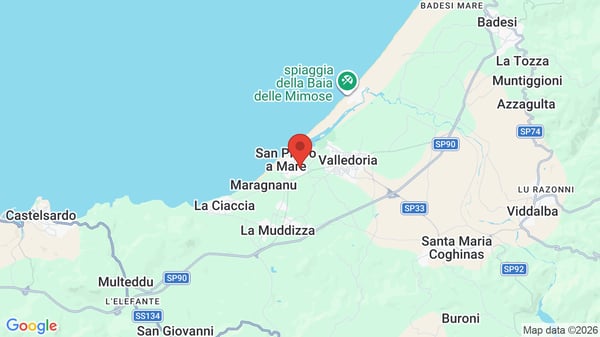 Mappa Villaggio Marina Manna
