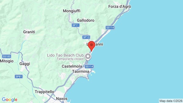 Mappa Hotel Rivage Taormina