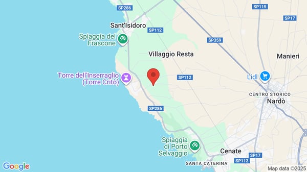 Mappa Portoselvaggio Resort