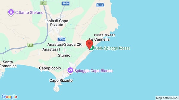 Mappa Villaggio Spiagge Rosse