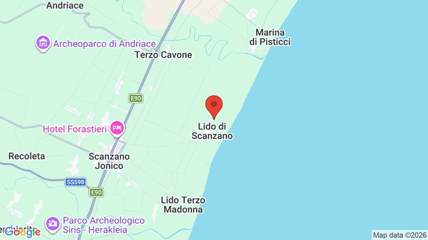 Mappa Villaggio Torre del Faro