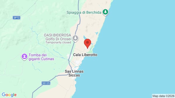 Mappa I Giardini di Cala Ginepro