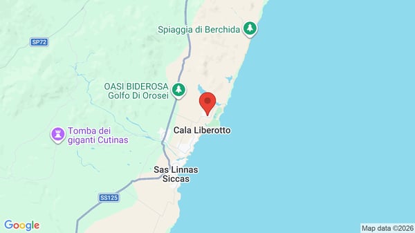 Mappa I Giardini di Cala Ginepro