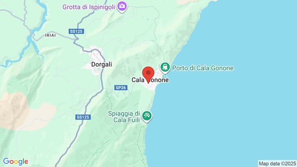 Mappa Club Esse Cala Gonone Beach Village