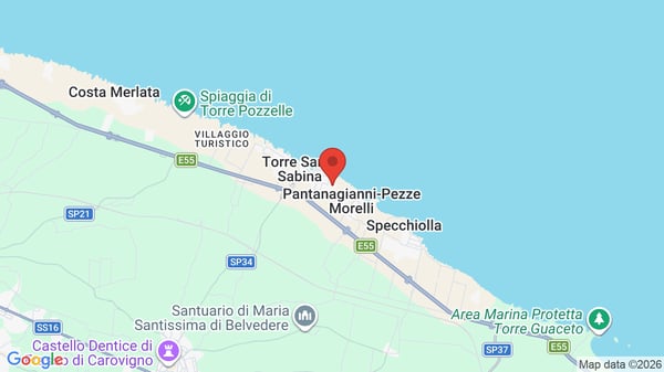 Mappa Hotel Club Santa Sabina